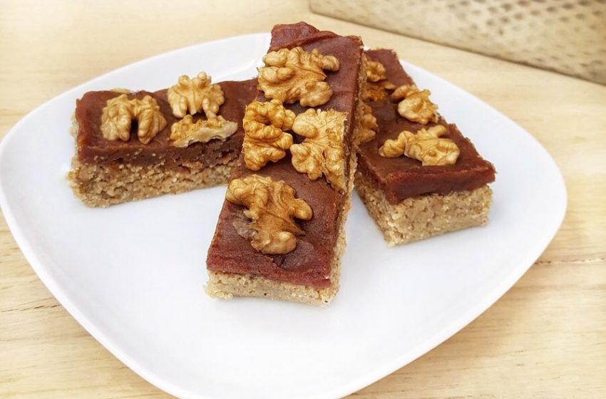 Veganský Raw Flapjack